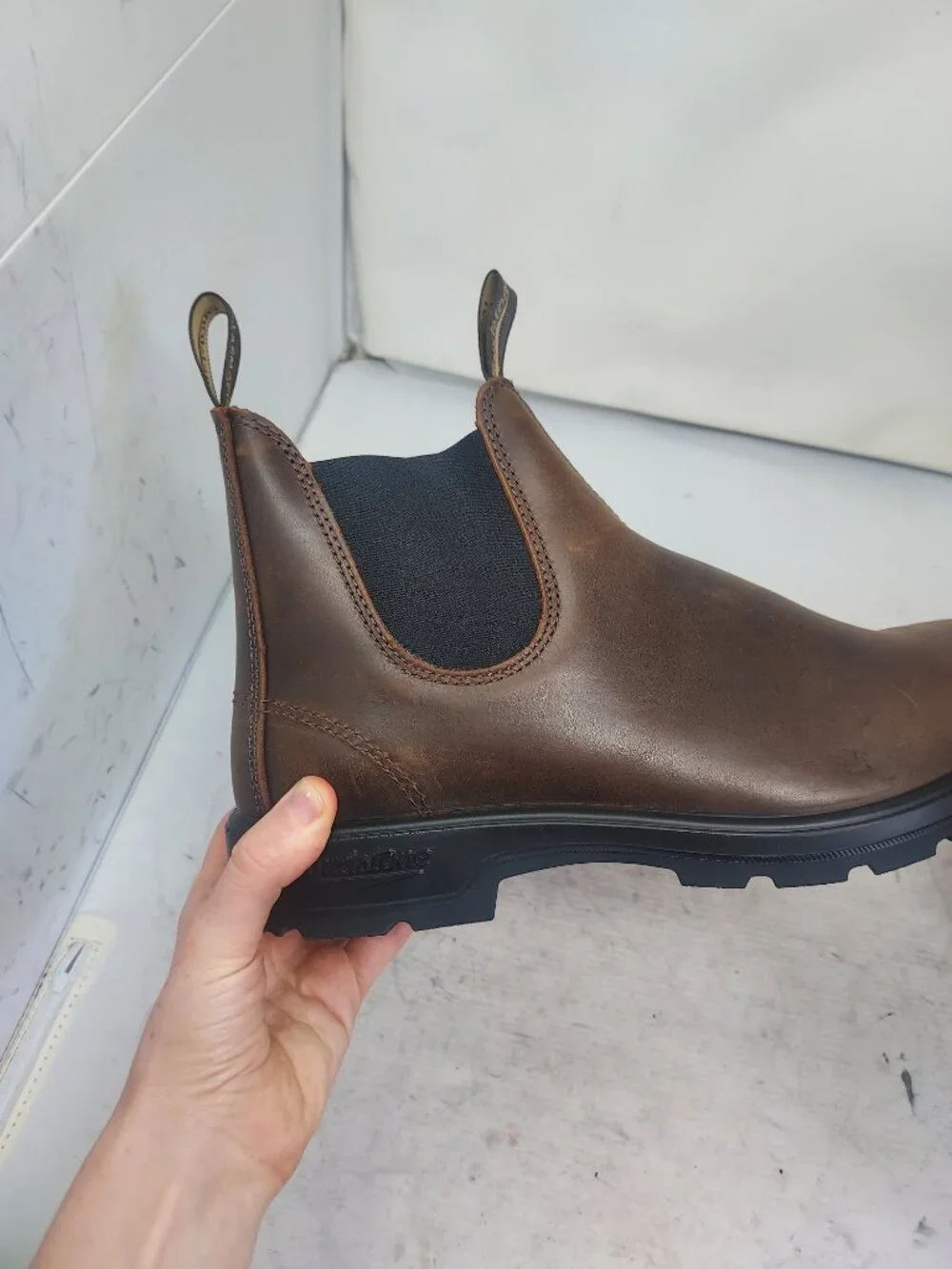 Blundstone MENS Antique Brown Chelsea Boot